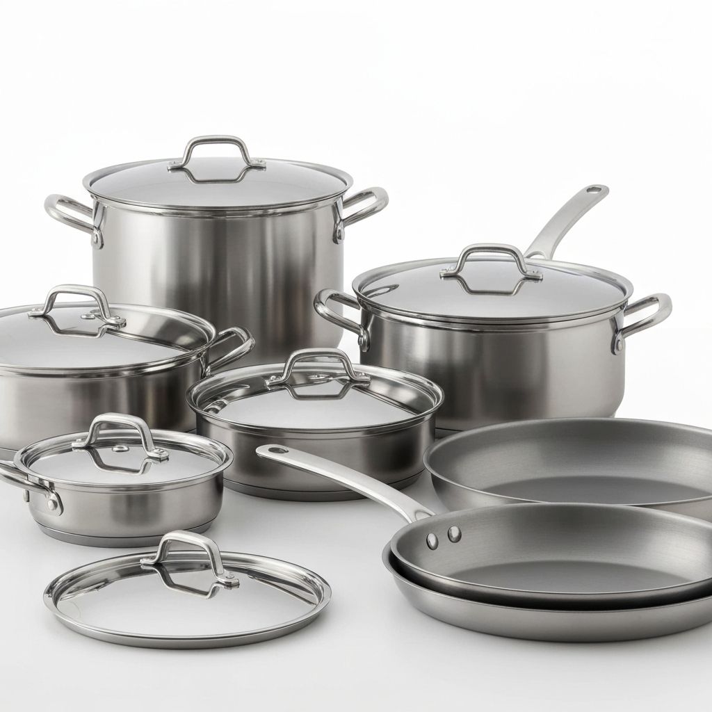 BergHOFF Essentials Collection - traditional stainless steel cookware